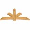 Ekena Millwork Davenport Rough Sawn Timber Gable Bracket, Western Red Cedar, 72"W x 39"H x 4"D x 6"F, 13/12 Pitch GBW072X39X0406DAV00RWR - alternate 4